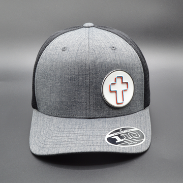 'CROSS' FLEXFIT 110® MESH CAP - 2-TONE