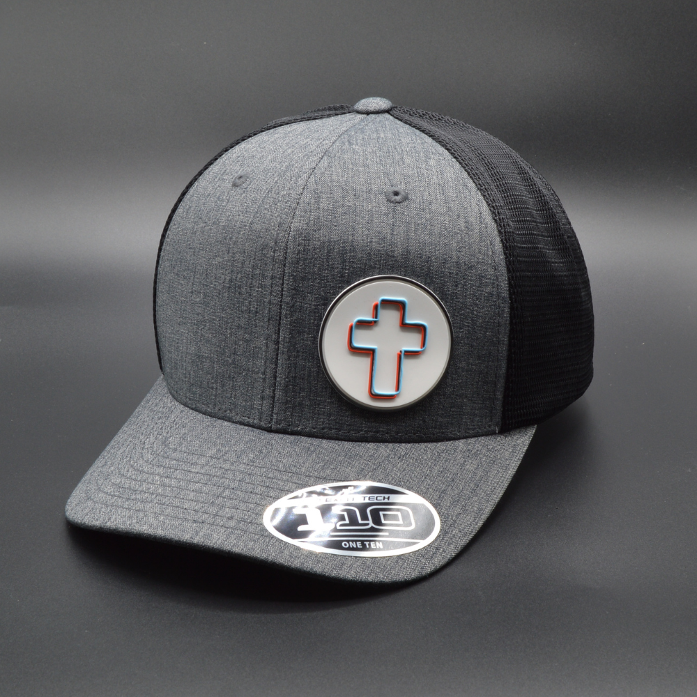 'CROSS' FLEXFIT 110® MESH CAP - 2-TONE