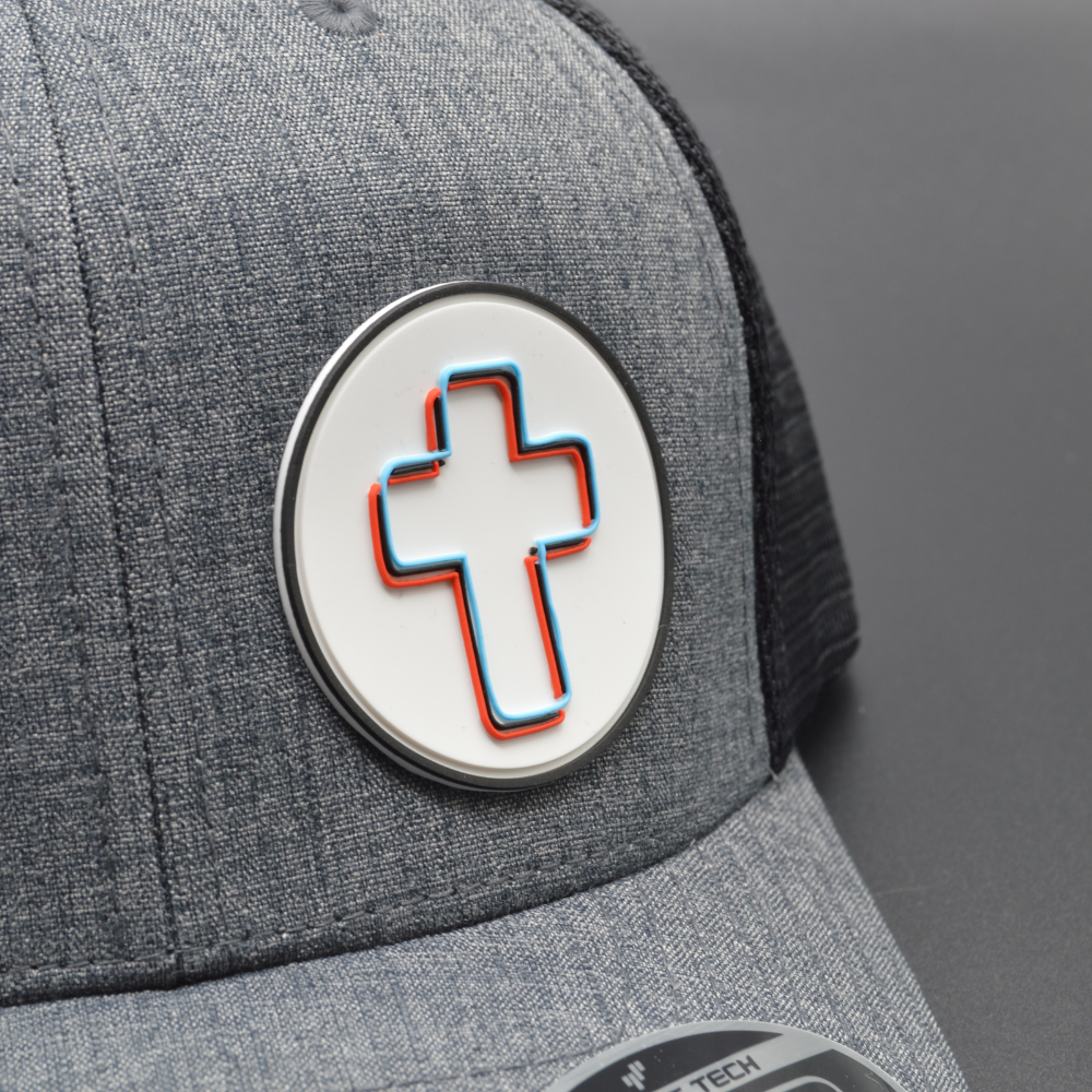 'CROSS' FLEXFIT 110® MESH CAP - 2-TONE