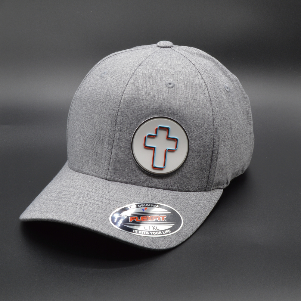 'CROSS' FLEXFIT®  HEATHERLIGHT™ CAP
