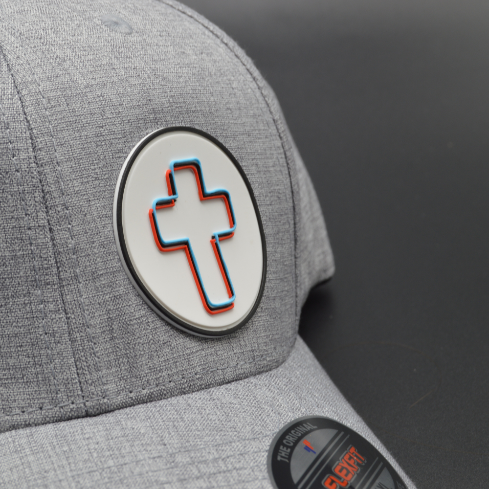 'CROSS' FLEXFIT®  HEATHERLIGHT™ CAP
