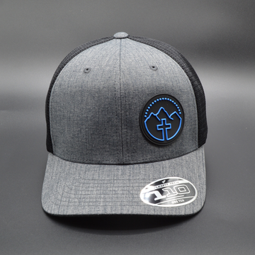 'BLUE CROSS' FLEXFIT 110® MESH CAP - 2-TONE