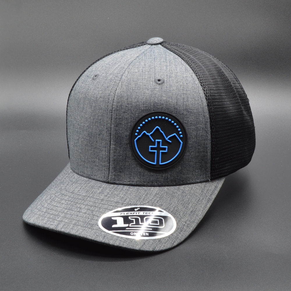 'BLUE CROSS' FLEXFIT 110® MESH CAP - 2-TONE