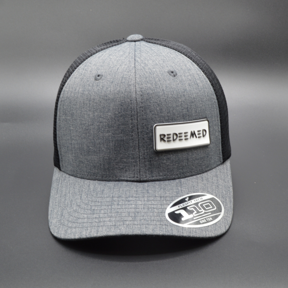 'REDEEMED' FLEXFIT 110® MESH CAP - 2-TONE