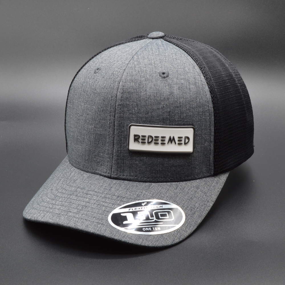 'REDEEMED' FLEXFIT 110® MESH CAP - 2-TONE