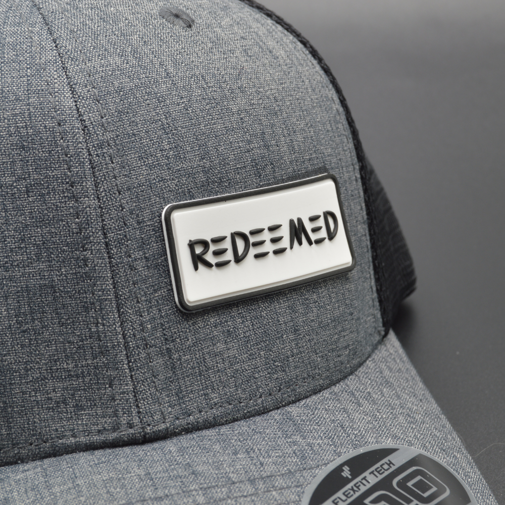'REDEEMED' FLEXFIT 110® MESH CAP - 2-TONE