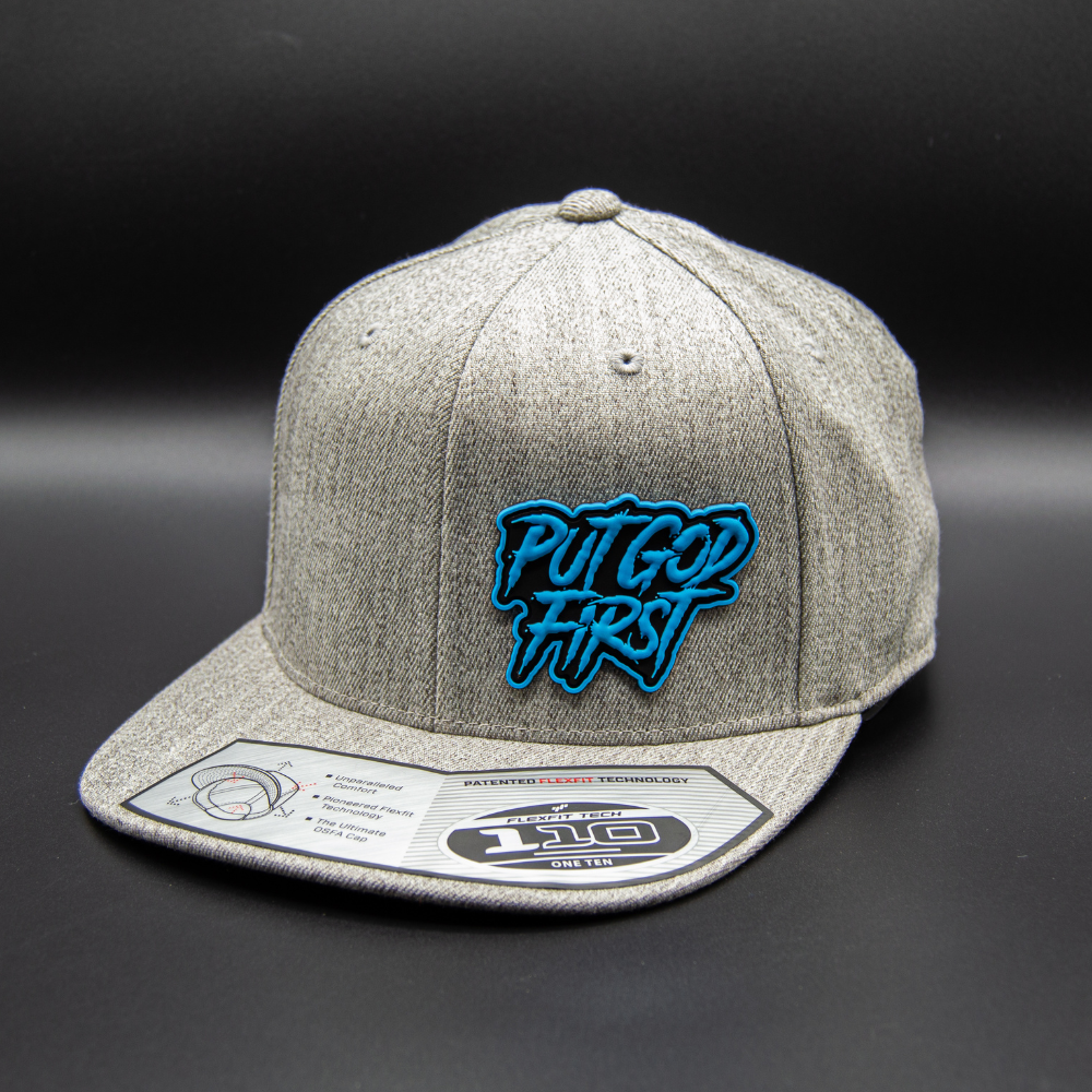 'PUT GOD FIRST' FLEXFIT 110® PREMIUM SNAPBACK CAP
