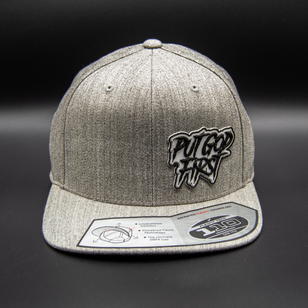 'PUT GOD FIRST' FLEXFIT 110® PREMIUM SNAPBACK CAP